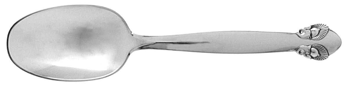 Bittersweet (Sterling, 1940) Dessert/Oval Soup Spoon by Georg Jensen (Denmark)-1