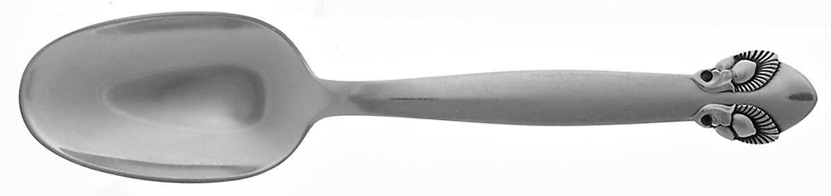 Bittersweet (Sterling, 1940) Teaspoon by Georg Jensen (Denmark)-1