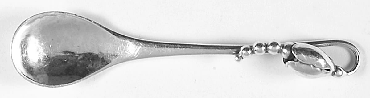 Blossom (Sterling, 1919) Mocha Spoon by Georg Jensen (Denmark)-1
