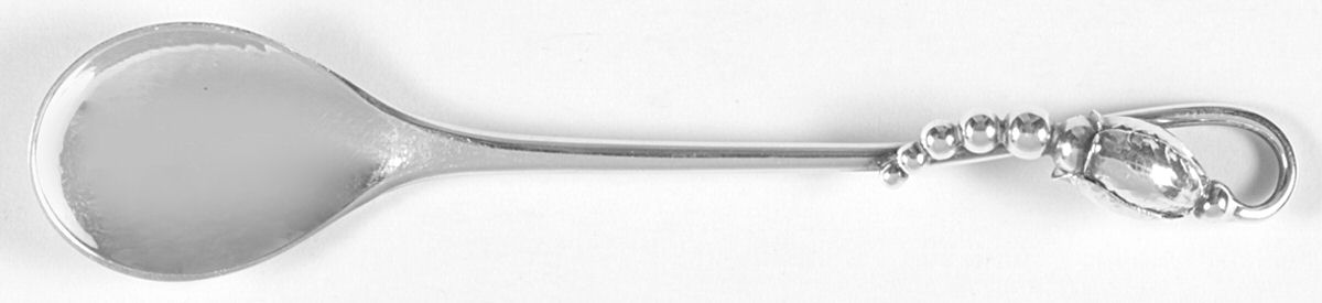 Blossom (Sterling, 1919) Five O'Clock Teaspoon by Georg Jensen (Denmark)-1