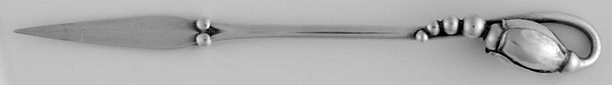 Blossom (Sterling, 1919) Solid Nut Pick by Georg Jensen (Denmark)-1