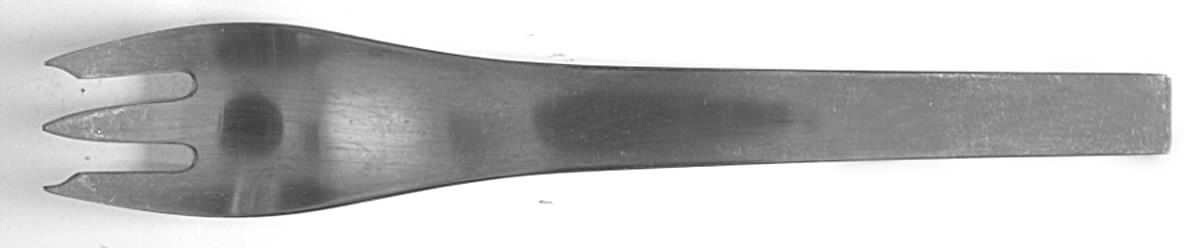 Blue Shark (Stainless) Pastry Fork by Georg Jensen (Denmark)-1