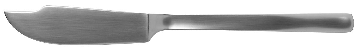 Bo Bonfils (Stainless) Individual Solid Fish Knife by Georg Jensen (Denmark)-1