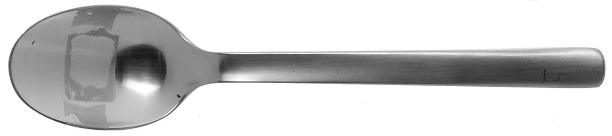 Bo Bonfils (Stainless) Dessert/Oval Soup Spoon by Georg Jensen (Denmark)-1