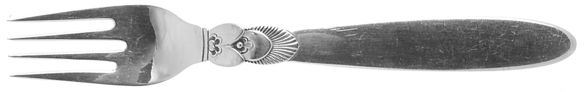 Cactus (Sterling, 1930) Youth Fork by Georg Jensen (Denmark)-1