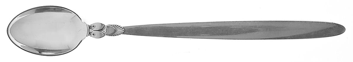 Cactus (Sterling, 1930) Iced Tea Spoon by Georg Jensen (Denmark)-1