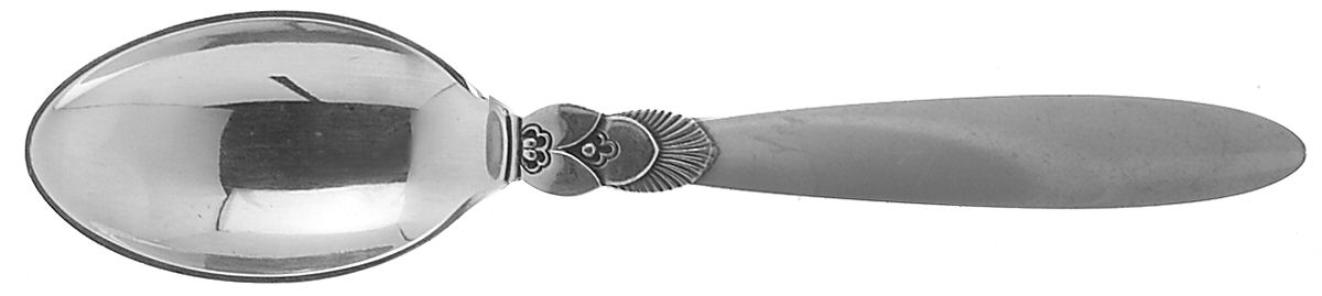 Cactus (Sterling, 1930) Large Youth Teaspoon by Georg Jensen (Denmark)-1