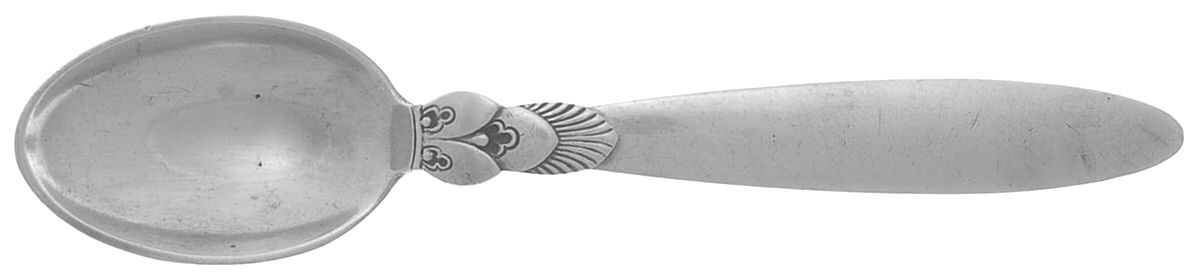 Cactus (Sterling, 1930) Small Teaspoon by Georg Jensen (Denmark)-1