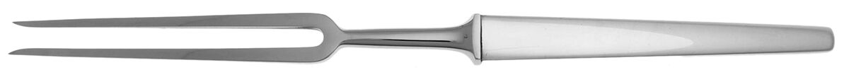 Caravelle (Sterling, 1957) Large Stainless-Prong Roast Carving Fork by Georg Jensen (Denmark)-1