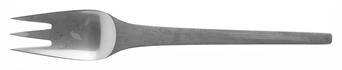 Caravelle (Sterling, 1957) Pastry Fork by Georg Jensen (Denmark)-1