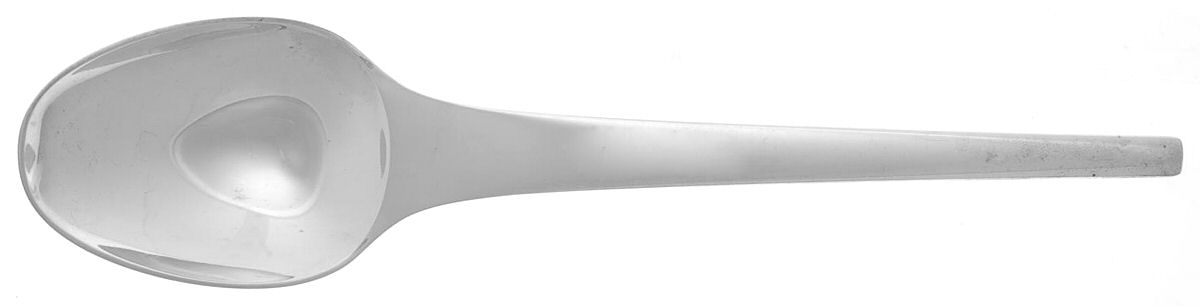 Caravelle (Sterling, 1957) Place/Oval Soup Spoon by Georg Jensen (Denmark)-1