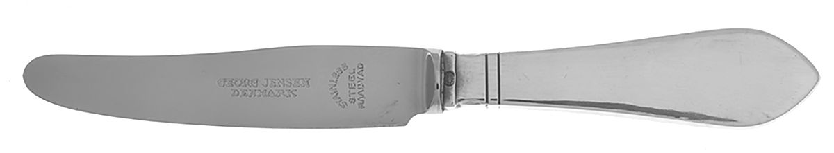 Continental (Sterling, 1908) Baby Knife with Stainless Blade by Georg Jensen (Denmark)-1