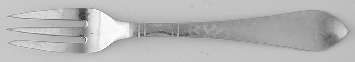 Continental (Sterling, 1908) Pastry Fork by Georg Jensen (Denmark)-1