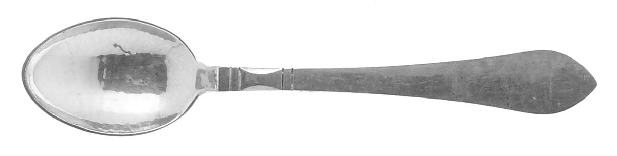 Continental (Sterling, 1908) Small Teaspoon by Georg Jensen (Denmark)-1