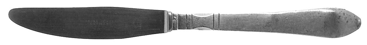 Continental (Sterling, 1908) Modern Long Handle Dinner Knife by Georg Jensen (Denmark)-1