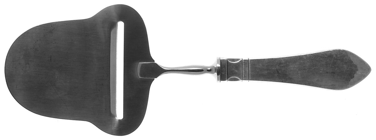 Continental (Sterling, 1908) Cheese Plane with Stainless Plane by Georg Jensen (Denmark)-1