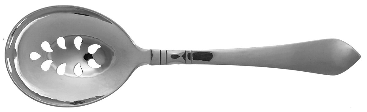 Continental (Sterling, 1908) Pierced Tablespoon (Serving Spoon) CM by Georg Jensen (Denmark)-1