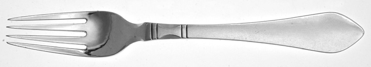 Continental (Sterling, 1908) Fork by Georg Jensen (Denmark)-1