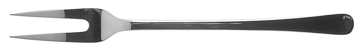 Copenhagen (Stainless) Small 2-Tine Cold Meat Serving Fork by Georg Jensen (Denmark)-1