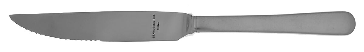 Copenhagen (Stainless) Steak Knife Individual Hollow, Serrate HC by Georg Jensen (Denmark)-1