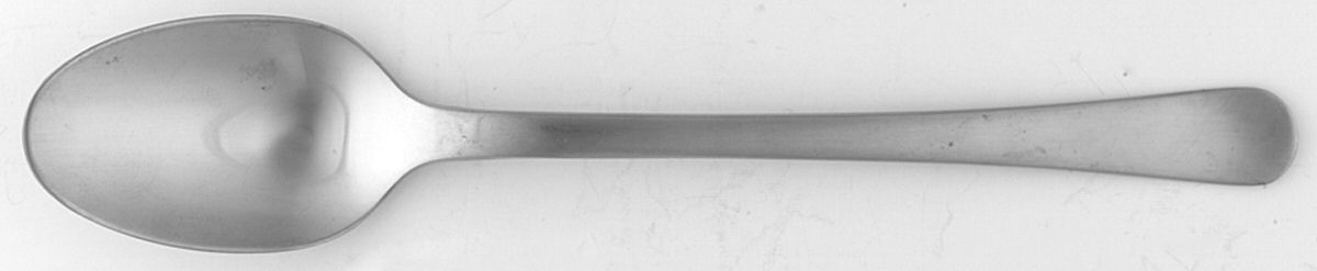 Copenhagen (Stainless) Dessert/Oval Soup Spoon by Georg Jensen (Denmark)-1