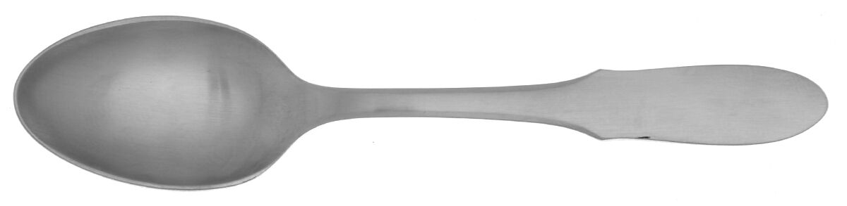 Mitra (Stainless) Large Youth Teaspoon by Georg Jensen (Denmark)-1