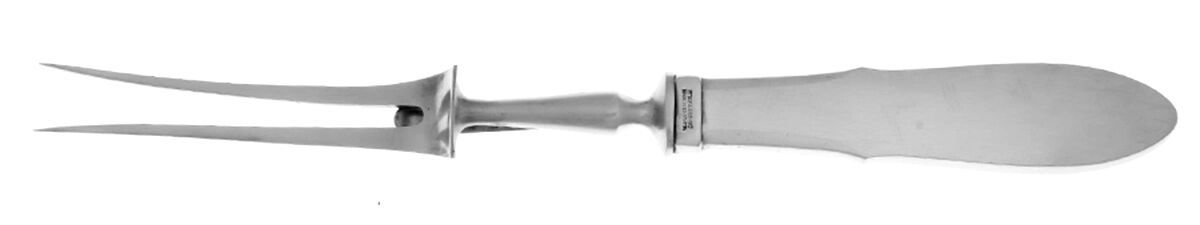 Mitra (Stainless) Large Stainless-Prong Roast Carving Fork by Georg Jensen (Denmark)-1