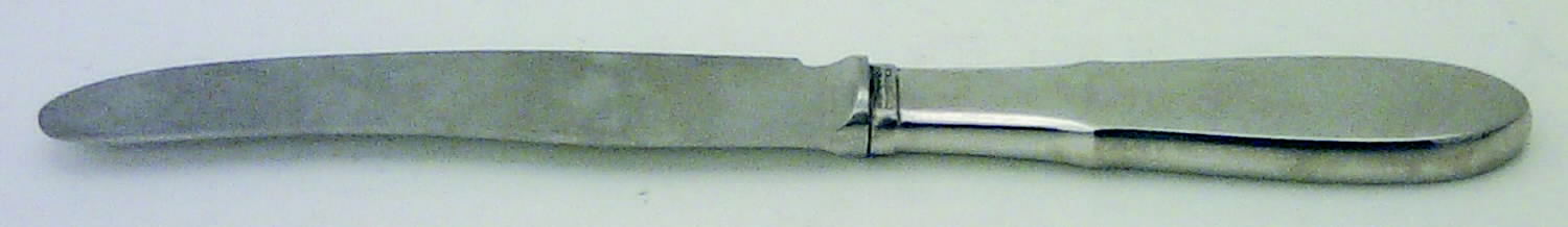 Mitra (Stainless) Individual Solid Fruit Knife by Georg Jensen (Denmark)-1