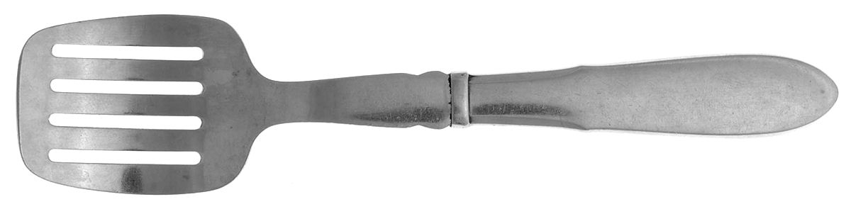 Mitra (Stainless) Herring-Sardine Serving Fork Stainless Tines by Georg Jensen (Denmark)-1
