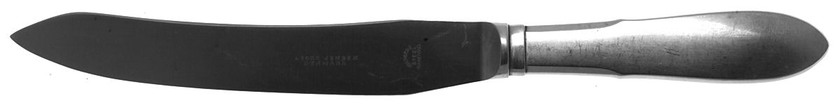 Mitra (Stainless) Small Steak Carving Knife with Stainless Blade by Georg Jensen (Denmark)-1