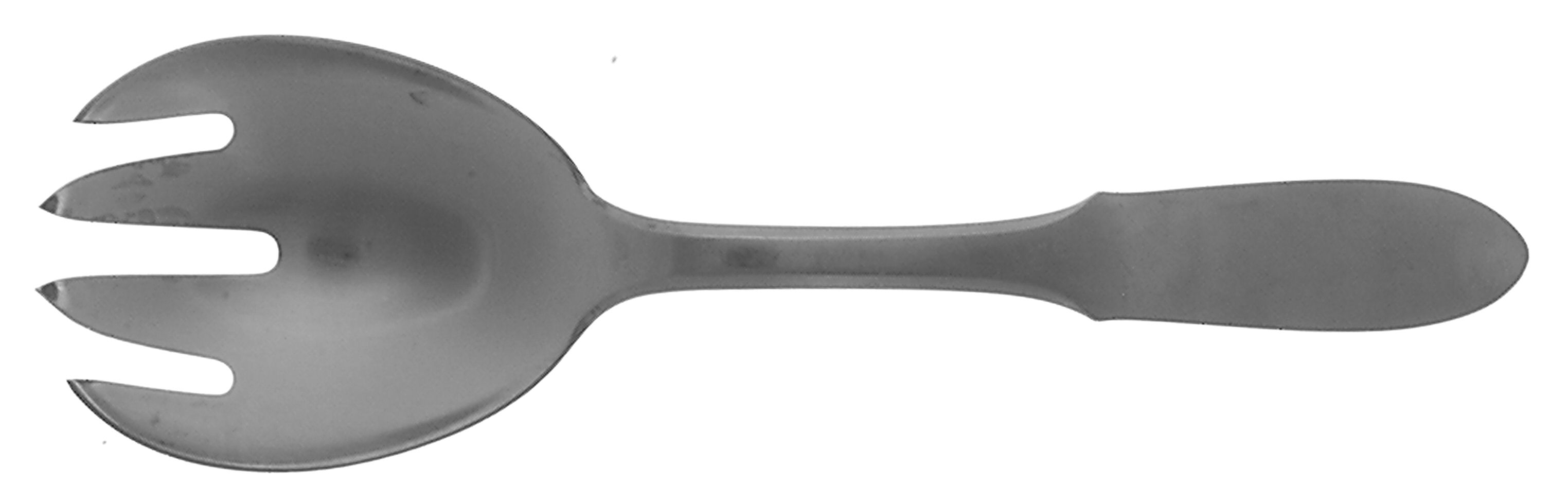 Mitra (Stainless) Solid Salad Serving Fork by Georg Jensen (Denmark)-1