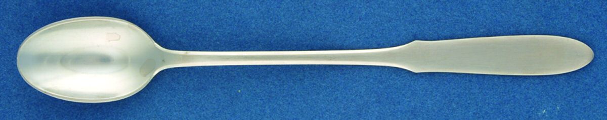 Mitra (Stainless) Iced Tea Spoon by Georg Jensen (Denmark)-1