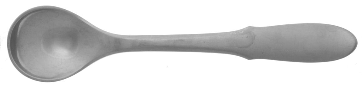 Mitra (Stainless) Master Salt Spoon by Georg Jensen (Denmark)-1