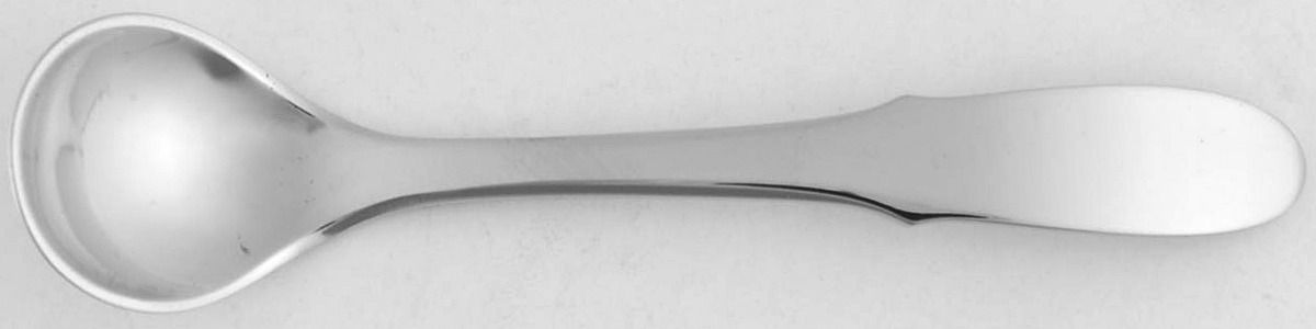 Mitra (Stainless) Master Salt Spoon by Georg Jensen (Denmark)-1