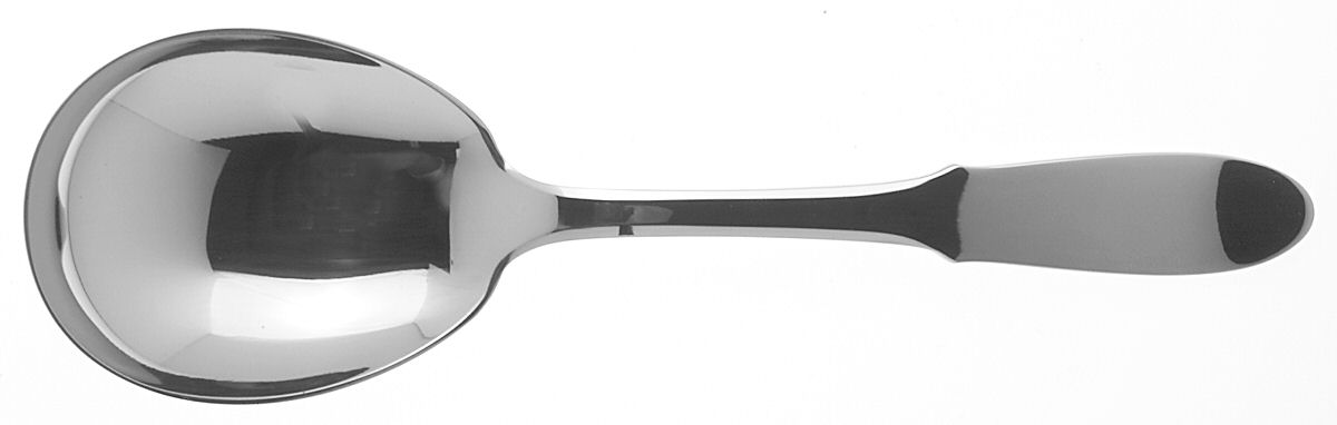 Mitra (Stainless) Solid Serving Set by Georg Jensen (Denmark)-1