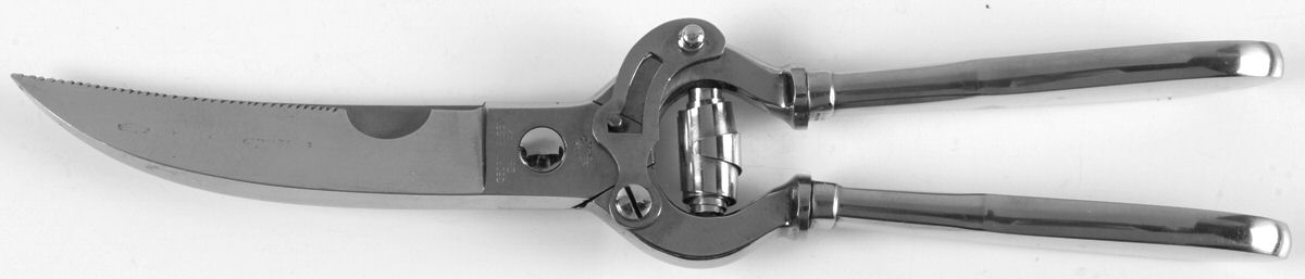 Mitra (Stainless) Poultry Shears with Stainless Blades by Georg Jensen (Denmark)-1