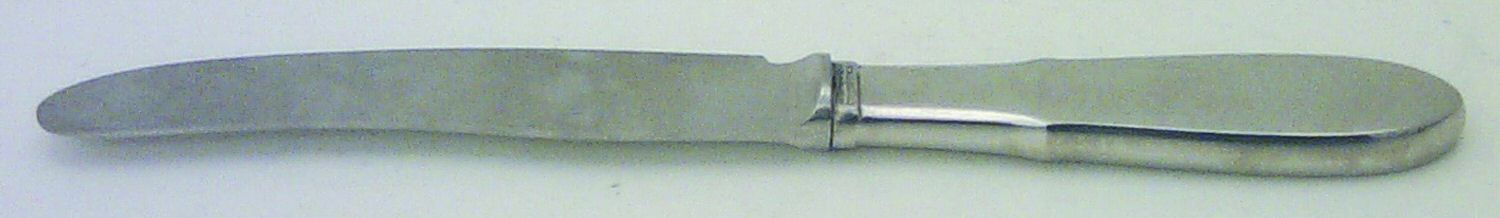 Mitra (Stainless) Individual Solid Fruit Knife by Georg Jensen (Denmark)-1