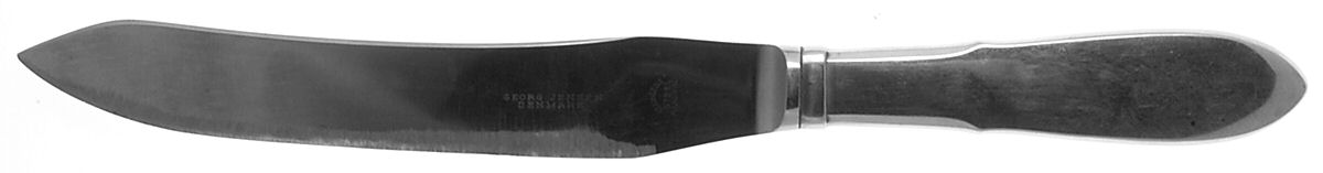 Mitra (Stainless) Small Steak Carving Knife with Stainless Blade by Georg Jensen (Denmark)-1