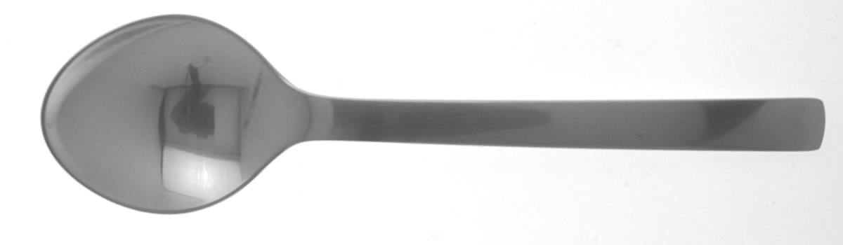 New York (Stainless) Small Youth Teaspoon by Georg Jensen (Denmark)-1