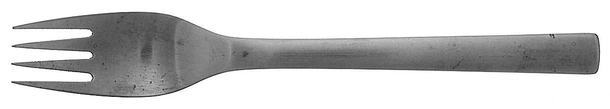 New York (Stainless) Individual Salad Fork by Georg Jensen (Denmark)-1