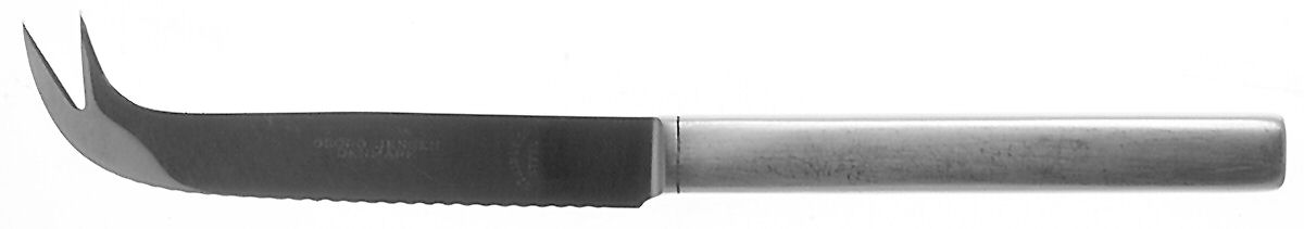 New York (Stainless) Solid Cheese Serving Pick by Georg Jensen (Denmark)-1