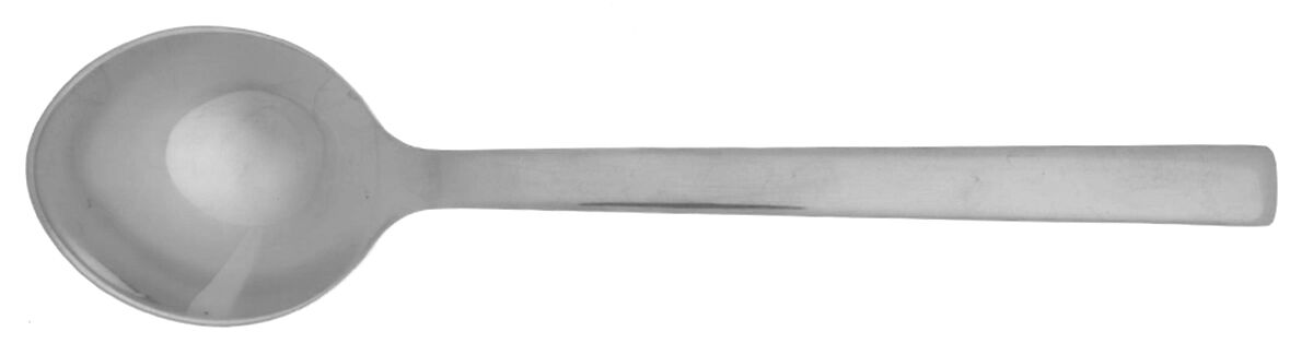 New York (Stainless) Place/Oval Soup Spoon by Georg Jensen (Denmark)-1