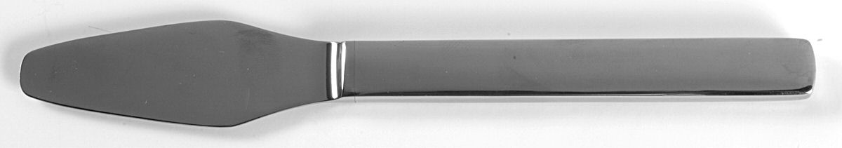 New York (Stainless) Hollow Handle Butter Spreader by Georg Jensen (Denmark)-1