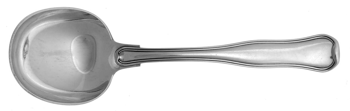 Old Danish (Sterling) Sauce Ladle, Solid Piece by Georg Jensen (Denmark)-1