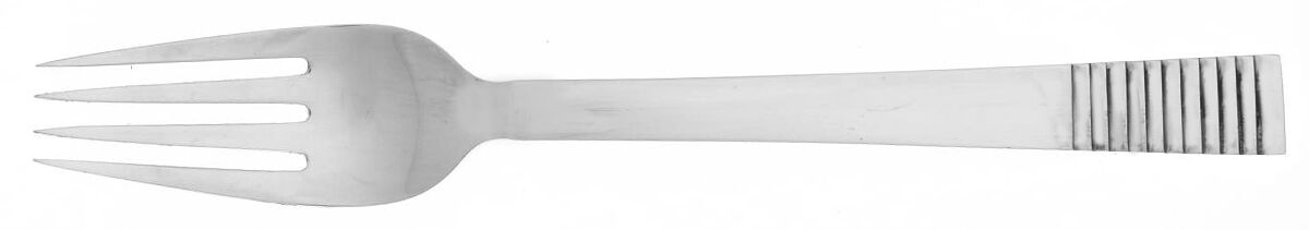 Parallel (Sterling, 1931) European Fork by Georg Jensen (Denmark)-1