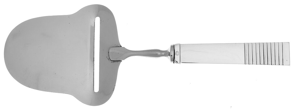 Parallel (Sterling, 1931) Cheese Plane with Stainless Plane by Georg Jensen (Denmark)-1