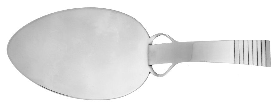Parallel (Sterling, 1931) Small Solid Pastry Server by Georg Jensen (Denmark)-1