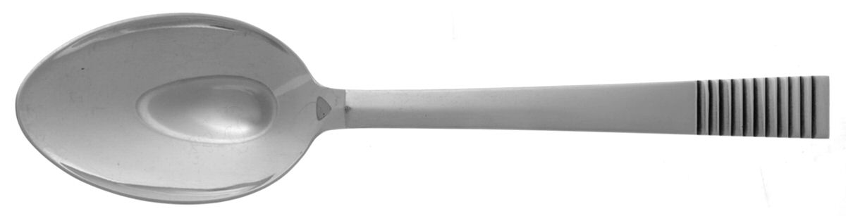 Parallel (Sterling, 1931) Dessert/Place Spoon by Georg Jensen (Denmark)-1