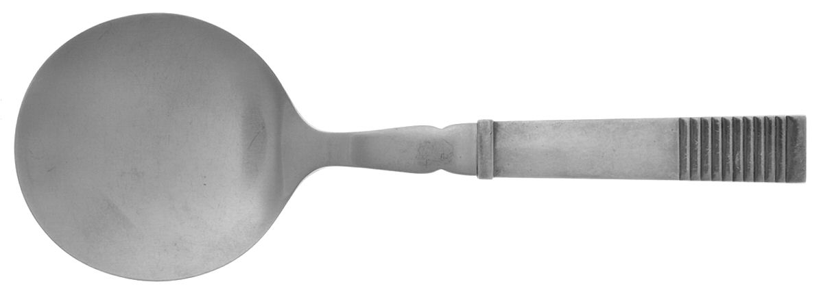 Parallel (Sterling, 1931) Egg Server with Stainless Blade by Georg Jensen (Denmark)-1
