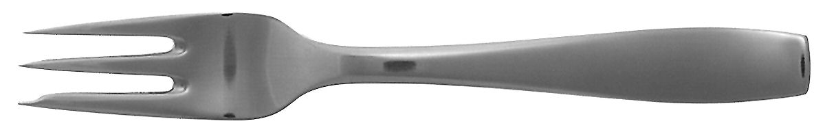 Plata (Stainless) Pastry Fork by Georg Jensen (Denmark)-1